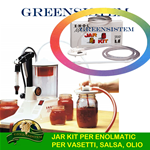 JAR KIT ENOLMATIC X RIEMPIRE VASETTI CON SALSA, OLIO, ECC.