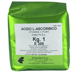 ACIDO ASCORBICO KG. 1 E300 (BUSTA) - NO OGM -