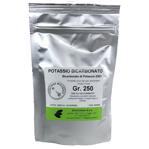 Greensistem: POTASSIO BICARBONATO KG. 01 E501 - BICARBONATO DI POTASSIO -  GREENSISTEM SAS