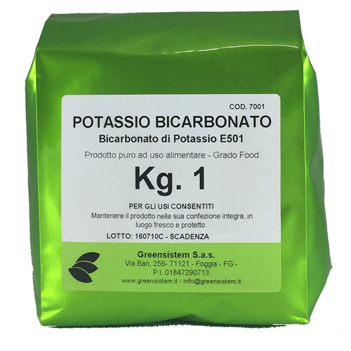 IL BICARBONATO DI POTASSIO