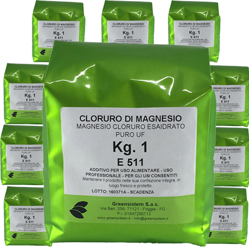 Greensistem: POTASSIO BICARBONATO KG. 01 E501 - BICARBONATO DI POTASSIO -  GREENSISTEM SAS