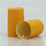 CAPSULE PVC 33X55 GIALLO CALDO CF. PZ. 100 TERMORETRAIBILI