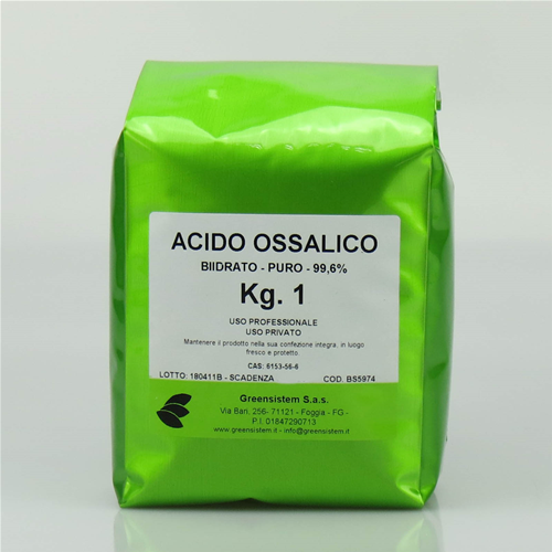 ACIDO OSSALICO KG. 1 - PURO - BIIDRATO - IN BUSTA