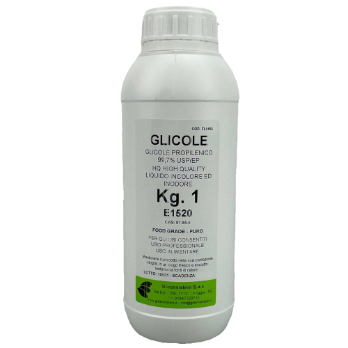 GLICOLE PROPILENICO USP / EP - KG. 1 - PURO 99,7%