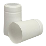 CAPSULE PVC 33X55 BIANCO OPACO CF. PZ. 100 TERMORETRAIBILI