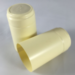 CAPSULE PVC 31X55 GIALLO PAGLIERINO  CF.  DA PZ. 100 TERMORETRAIBILI 